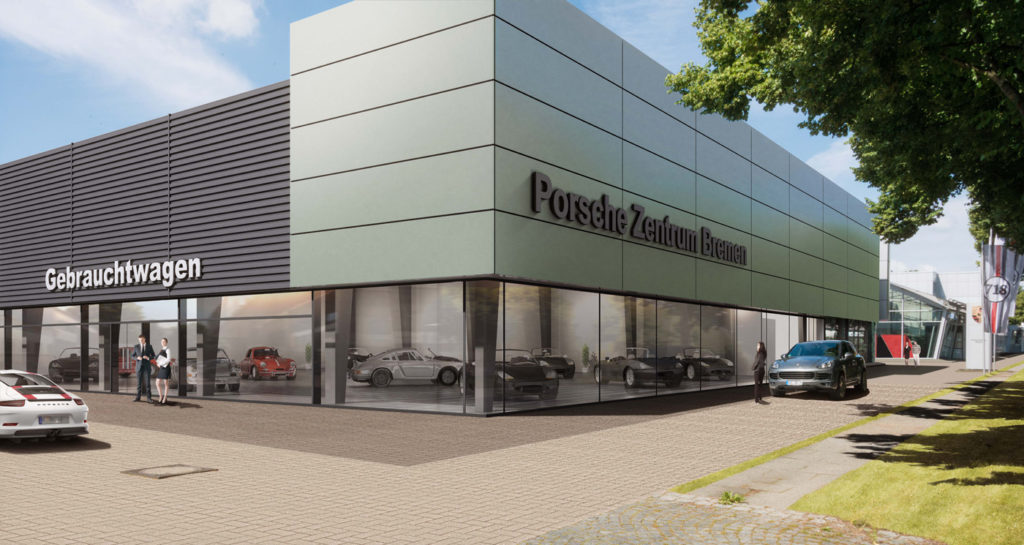 EDDIKS GRAFIK 3D Visualisierung, Architekturvisualisierung, Porsche