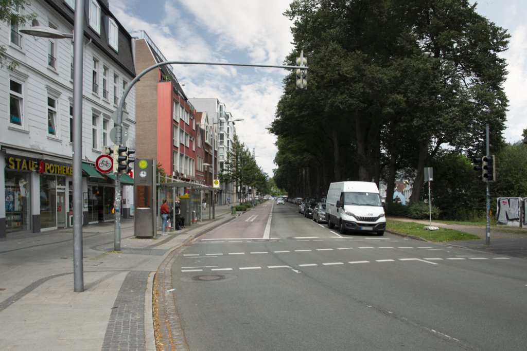 Verkehrswandel Oldenburg Wallring vorher