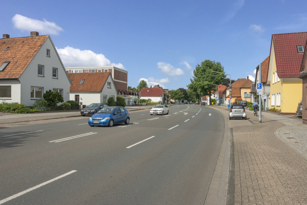 Verkehrswandel Oldenburg Bloherfelder Straße vorher