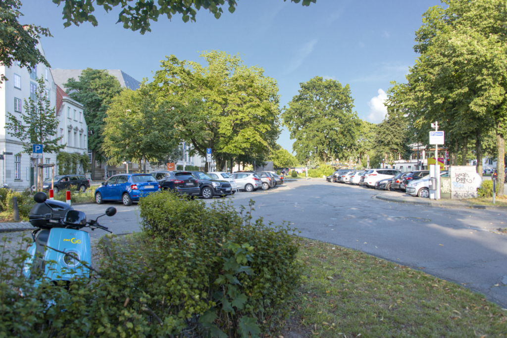 Verkehrswandel Oldenburg Mobilpunkt vorher